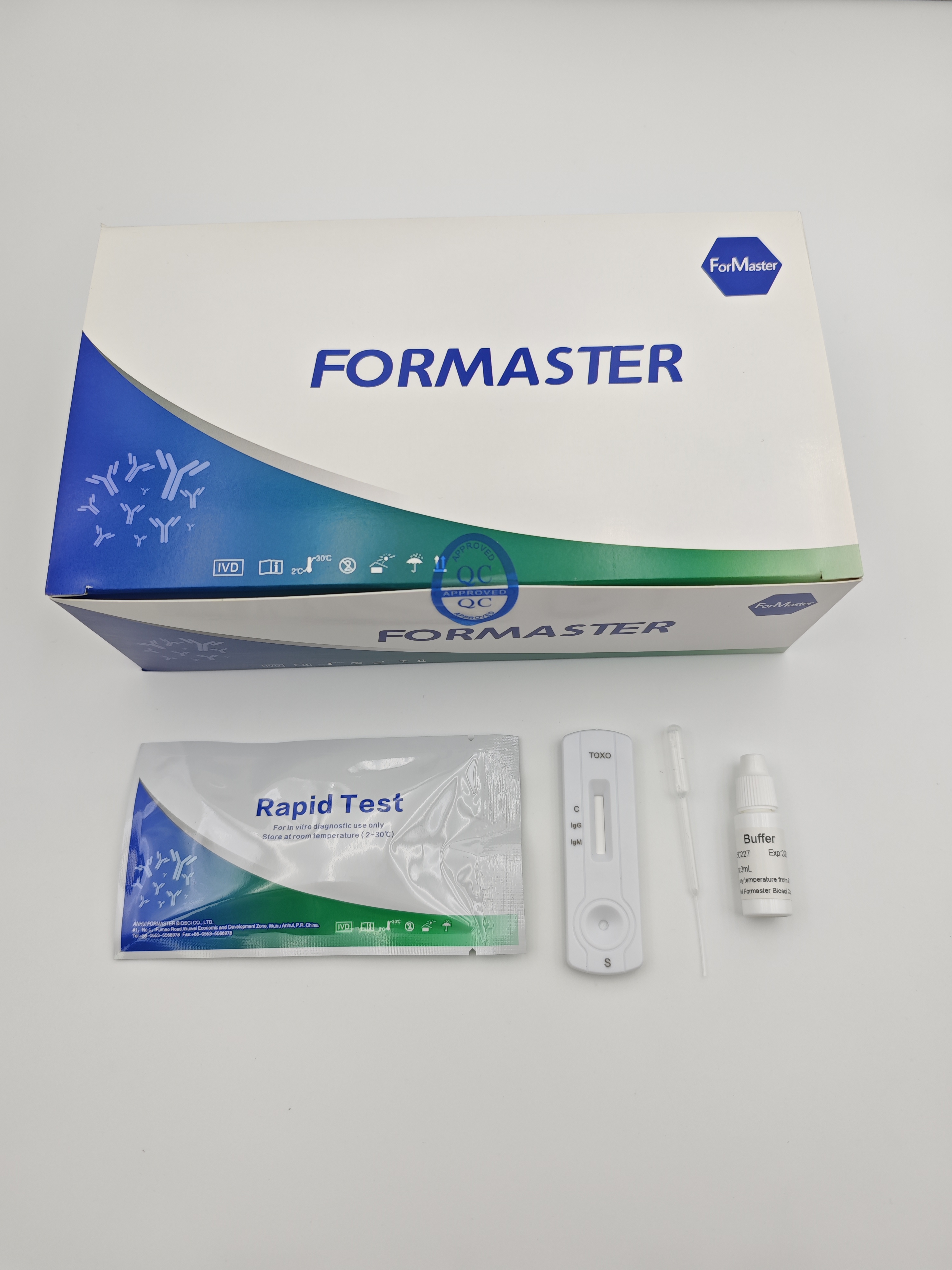 TOXO IgG/IgM Rapid Test (Whole Blood/Serum/Plasma)