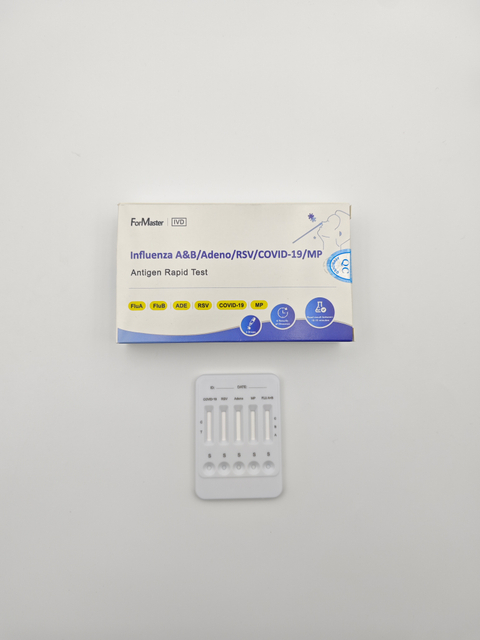 Influenza A&B/Adeno/RSV/COVID-19/MP Antigen Rapid Test-HOME USE