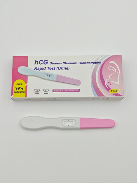 hCG (Human Chorionic Gonadotropin) Rapid Test (Serum/Plasma/Urine) Midstream home use