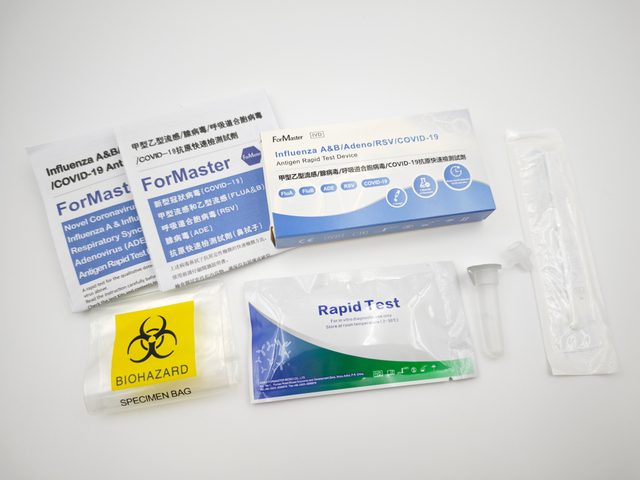 Influenza A&B/Adeno/RSV/COVID-19 Antigen Rapid test kit