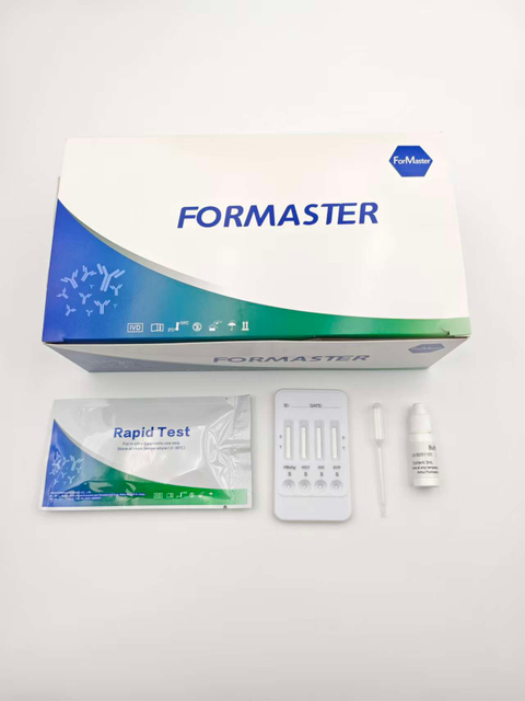 HBsAg /HCV /HIV /Syphilis Combo Rapid Test
