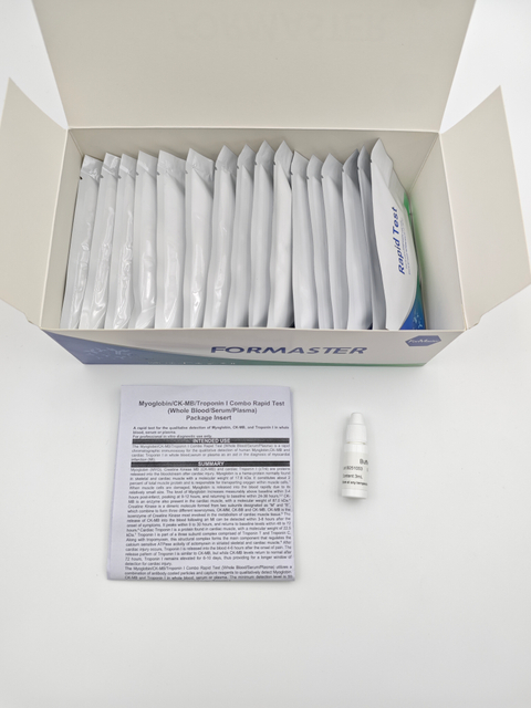 Myoglobin/CK-MB/Troponin I Combo Rapid Test