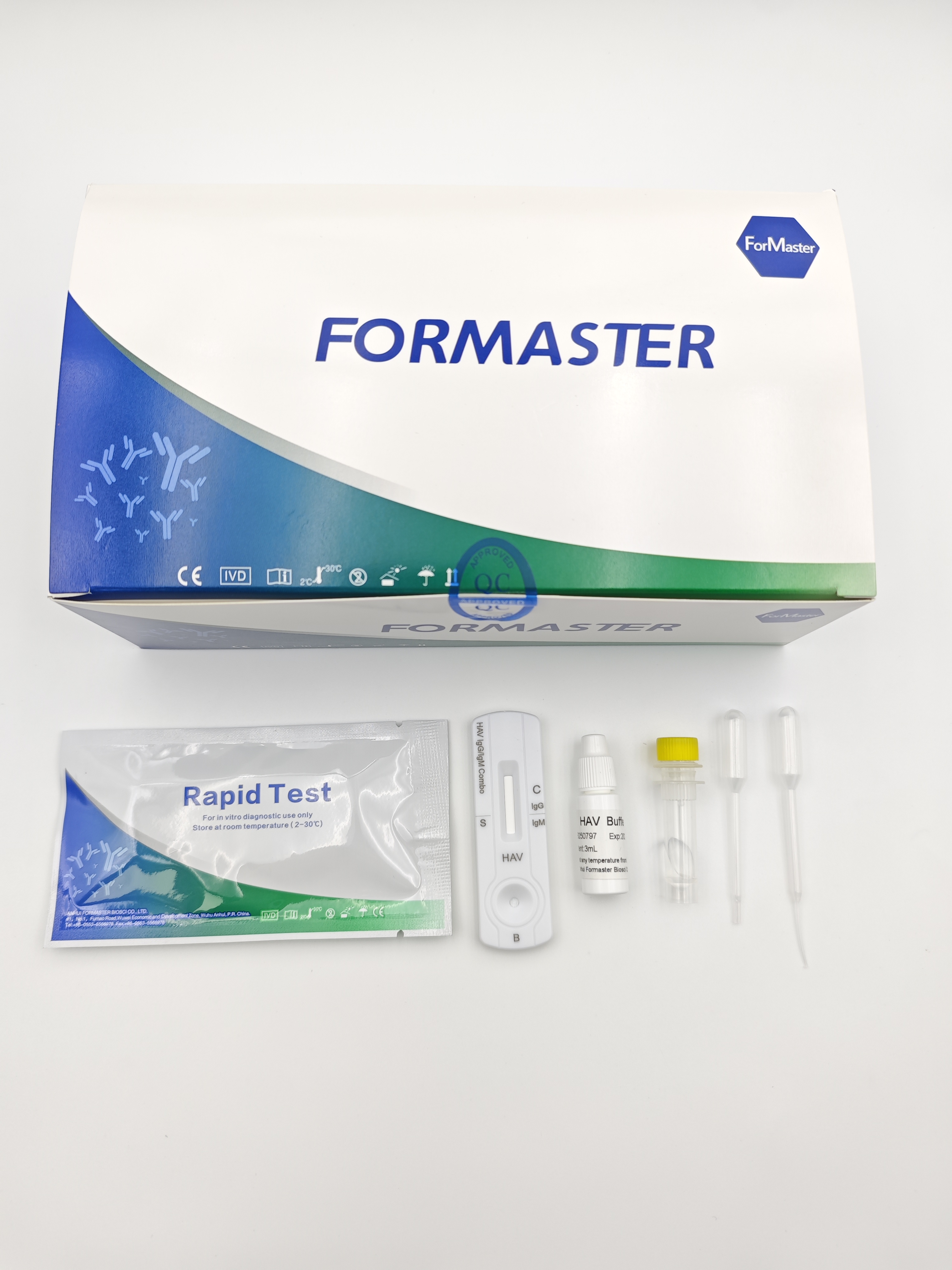 HAV IgG IgM Rapid Test Cassette