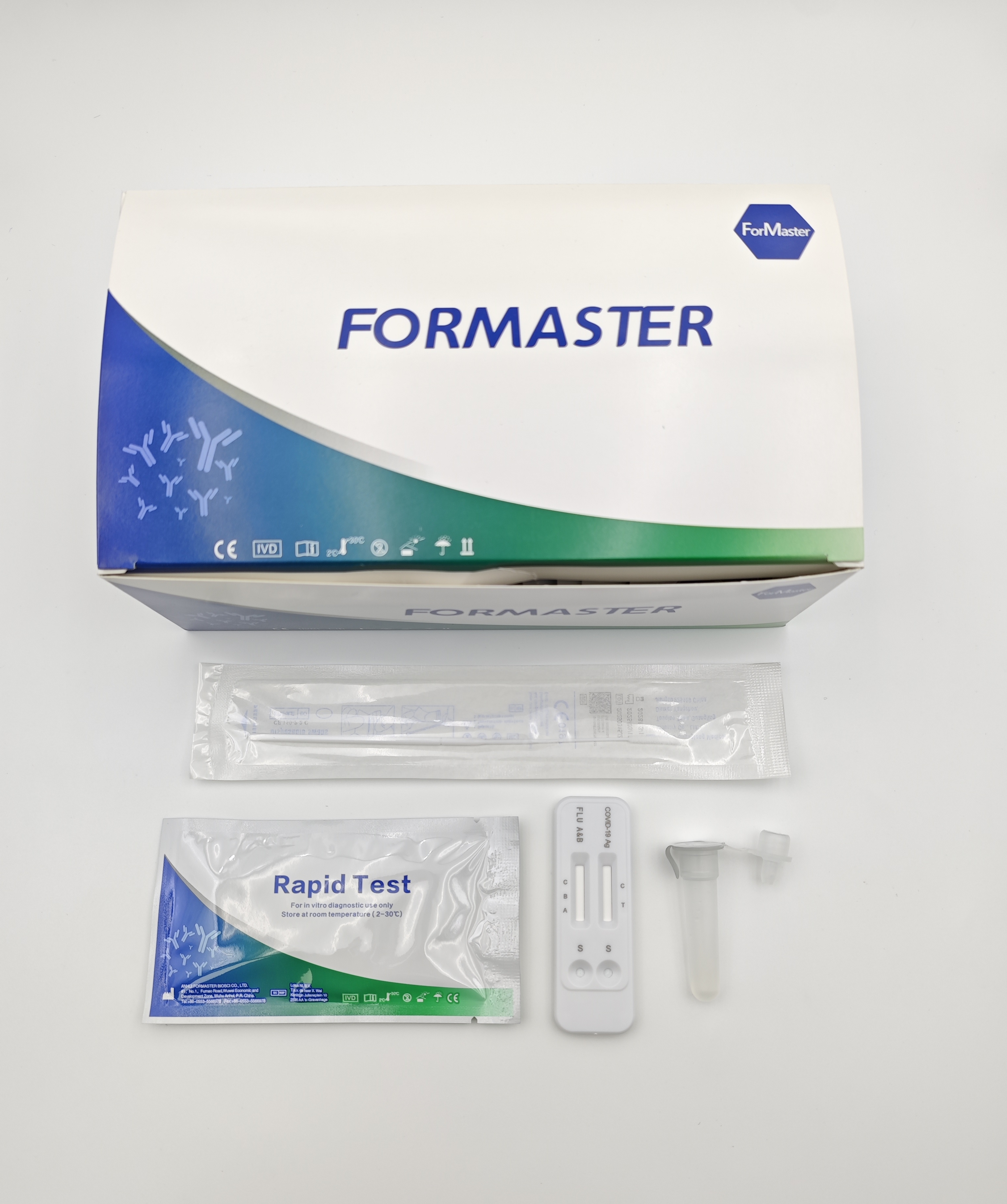 Influenza A&B/COVID-19 Antigen Combo Rapid Test