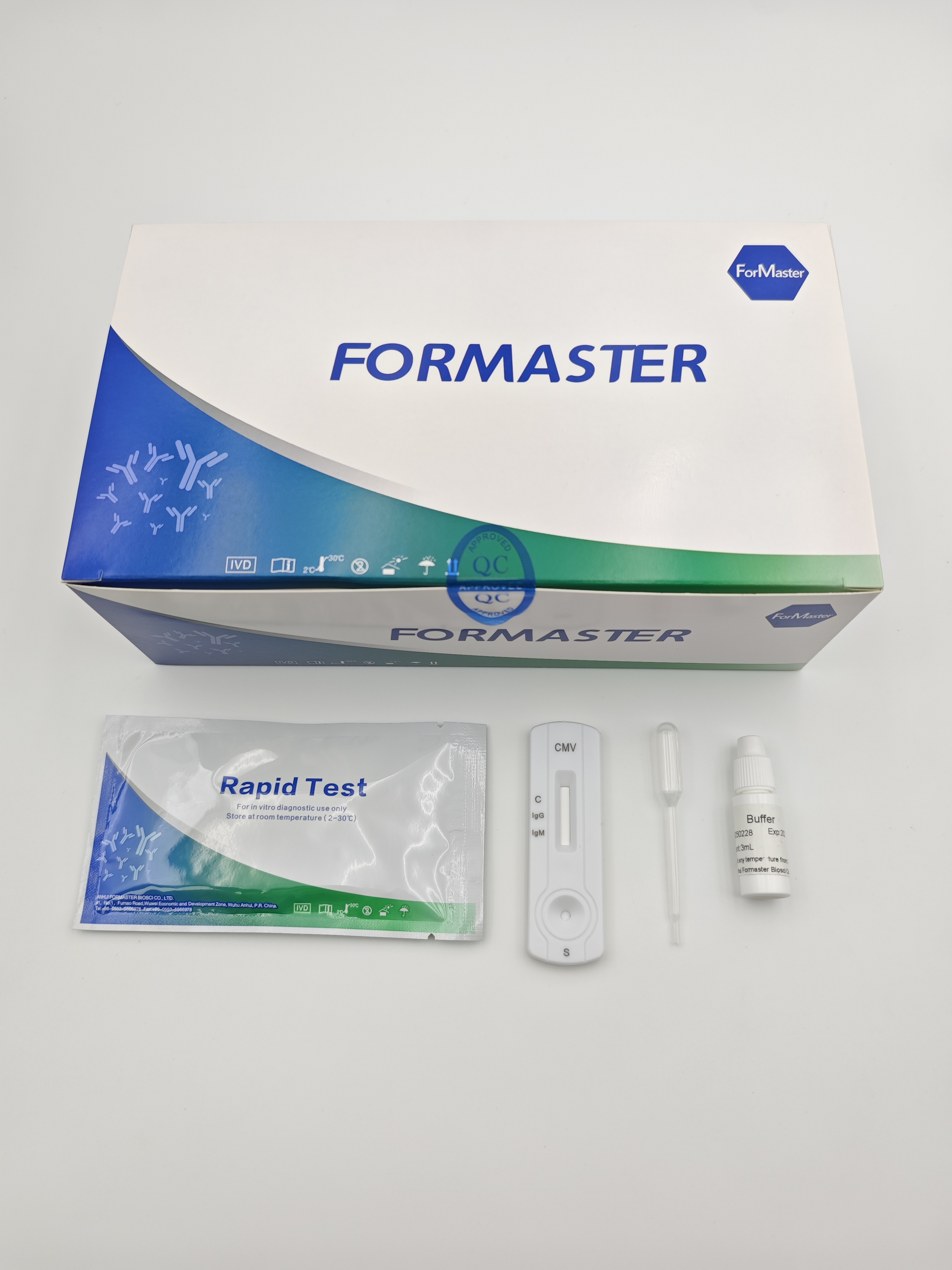 CMV IgG/IgM Rapid Test (Whole Blood/Serum/Plasma)