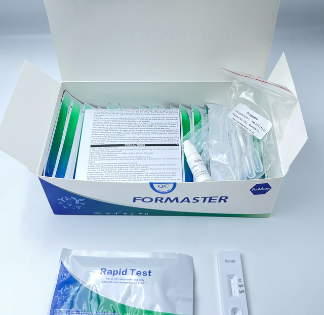 Scrub Typhus IgG/IgM Rapid Test (Whole Blood/Serum/Plasma)
